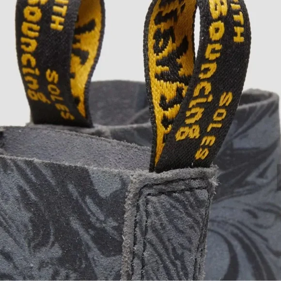 Doc Martens 1460 Pascal marbled suede lace up boots size 8 - Picture 3 of 12